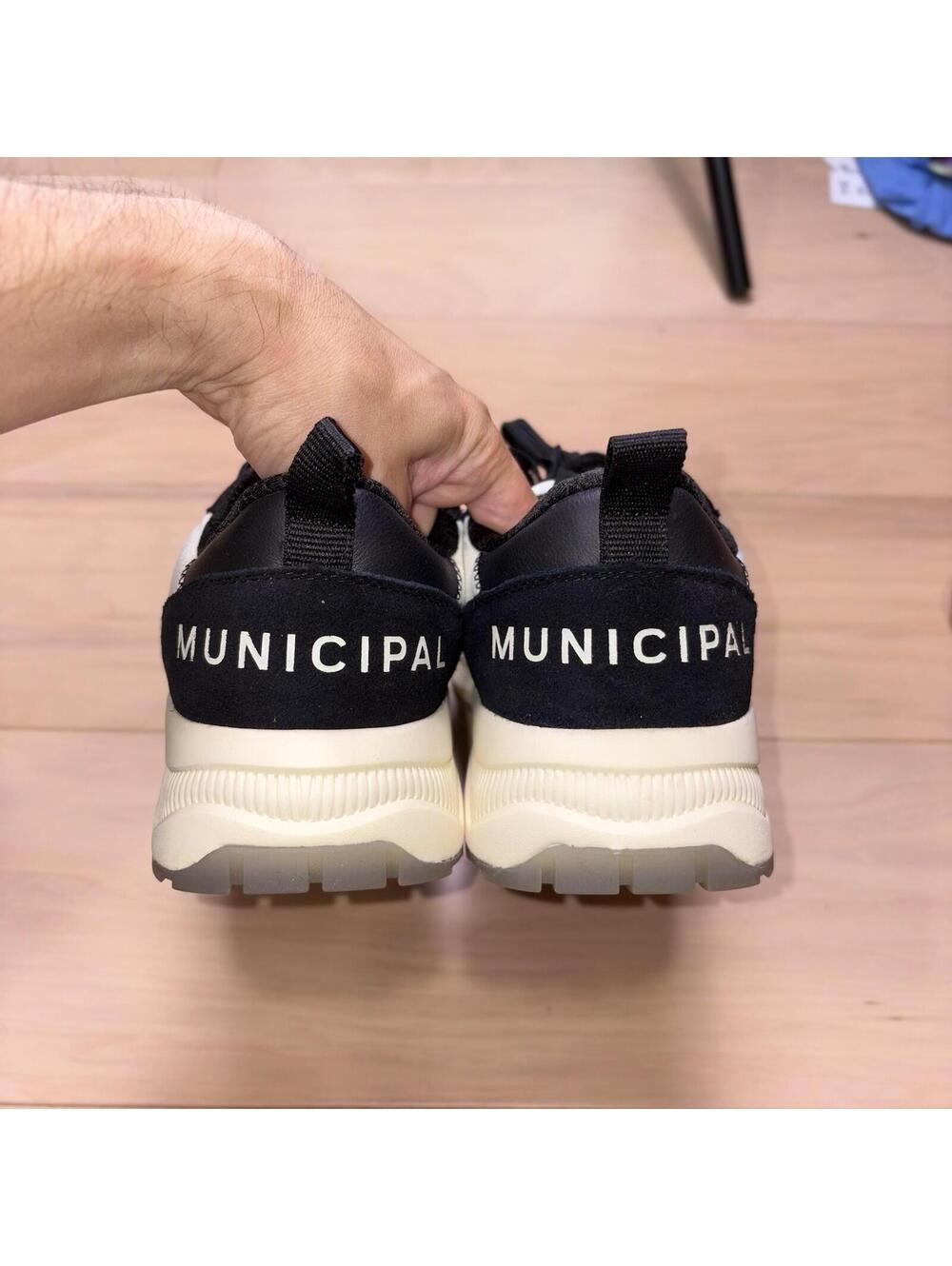 Municipal Origin M.Float Sneakers White Black Natural Men’s Size 11.5 Shoes - Picture 6 of 8